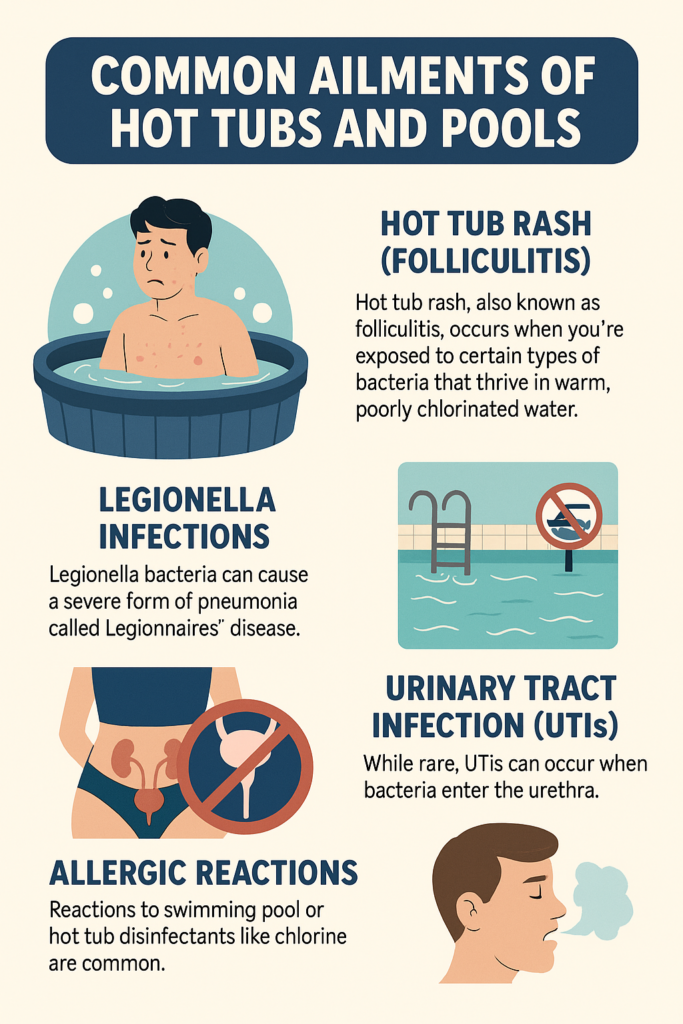 common ailments of hot tubs