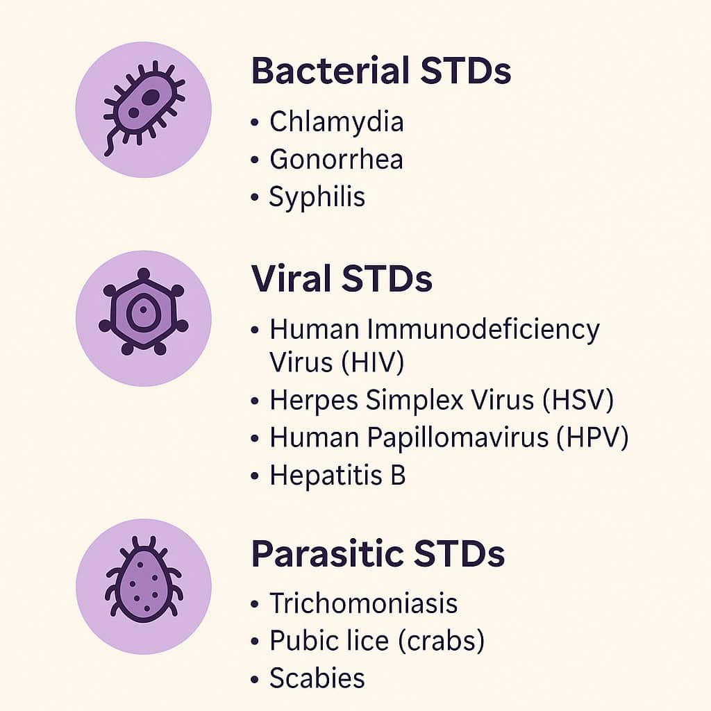 types of stds