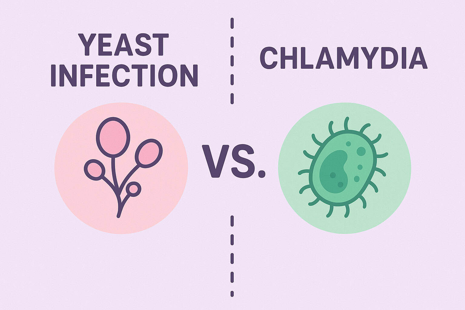 yeast infection vs. chlamydia