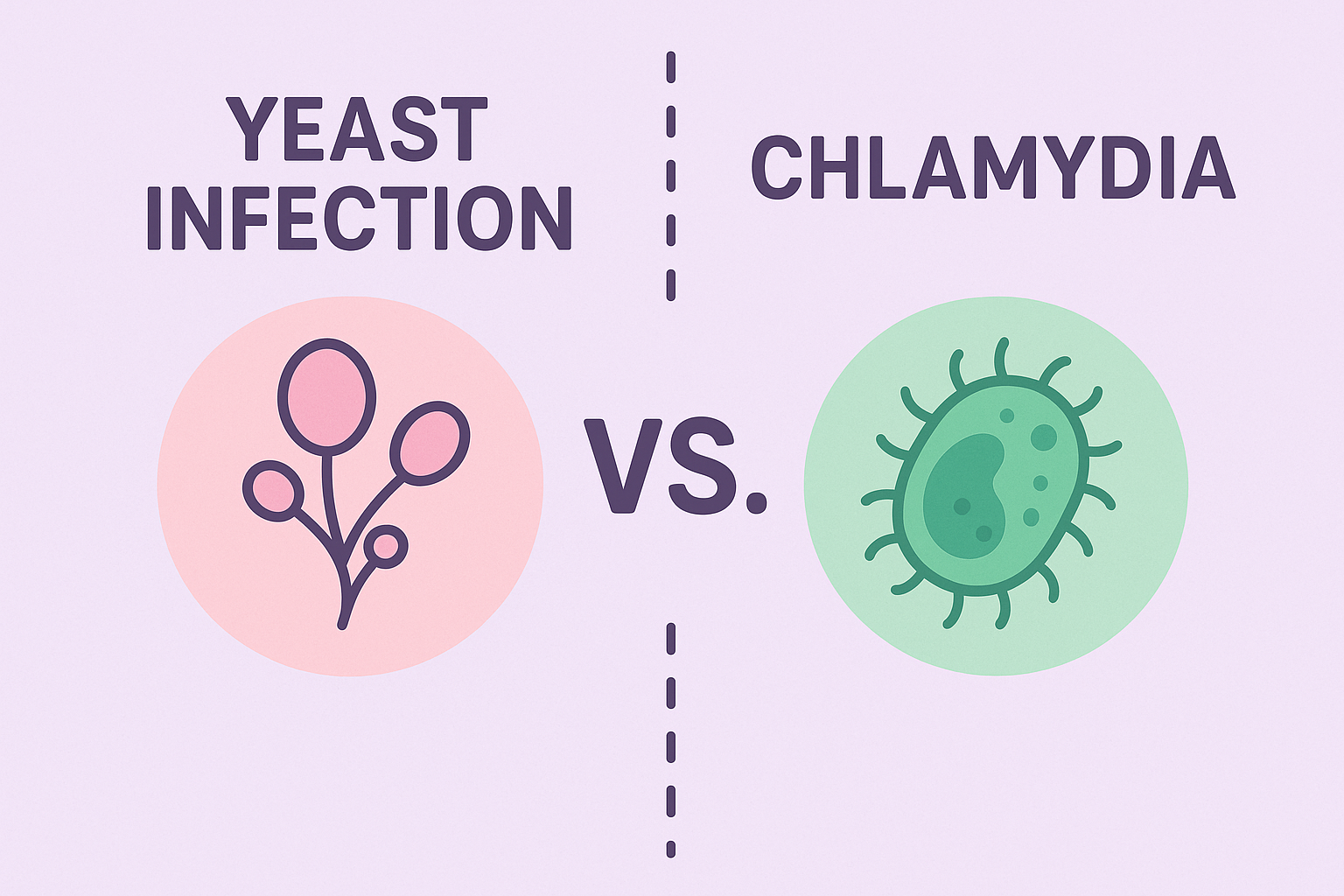 yeast infection vs. chlamydia