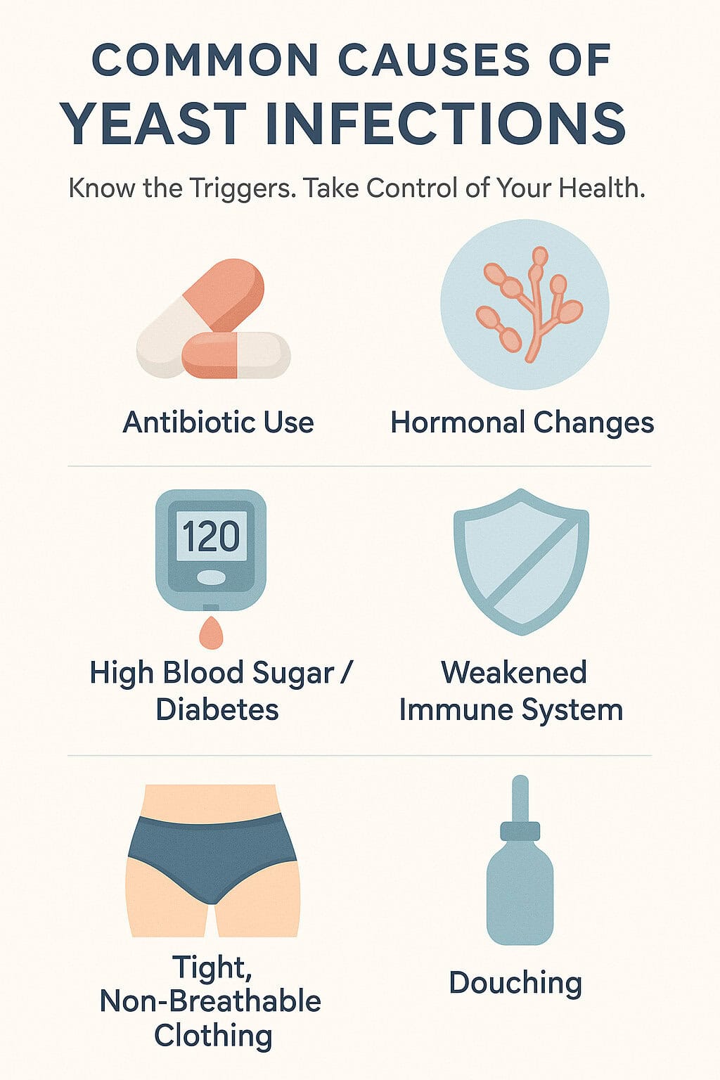 common causes of yeast infections