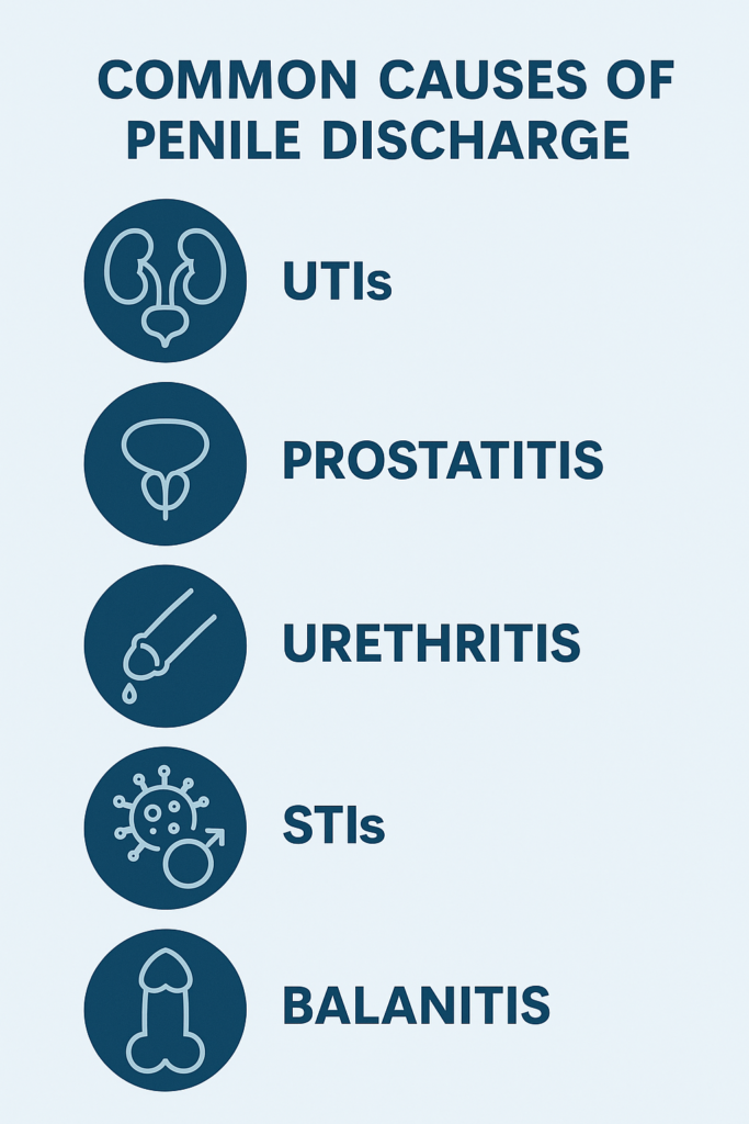 penile discharge causes